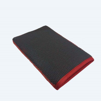 Medium grade microfiber clay mitt for car washing